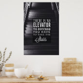 Geen Verhoging naar succes Poster (Keuken)