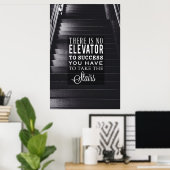 Geen Verhoging naar succes Poster (Thuiskantoor)