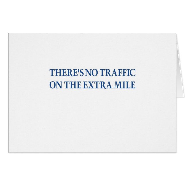 Geen verkeer (blauwe krijger) (Voorkant Horizontaal)