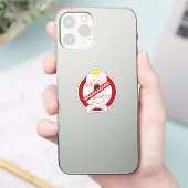 Geen verklikkers! Huil Baby Sticker (Telefoon)