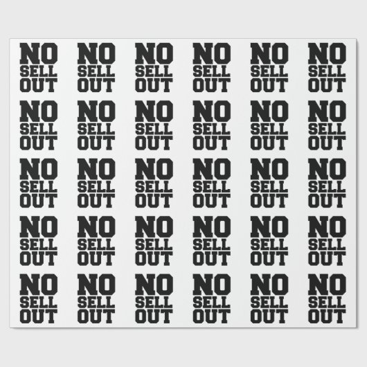 GEEN VERKOPEN CADEAUPAPIER (Vlak)