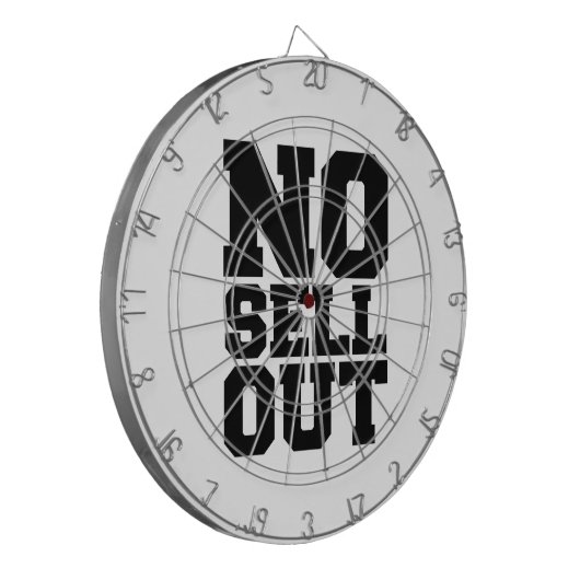 GEEN VERKOPEN DARTBORD (Voorkant Links)