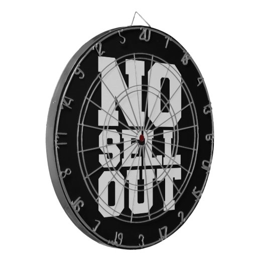 GEEN VERKOPEN DARTBORD (Voorkant Links)