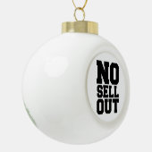 GEEN VERKOPEN KERAMISCHE BAL ORNAMENT (Links)