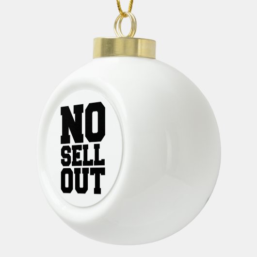 GEEN VERKOPEN KERAMISCHE BAL ORNAMENT (Rechts)