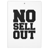 GEEN VERKOPEN KLEMBORD (Achterkant)