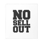 GEEN VERKOPEN NOTITIEBLOK (Voorkant)