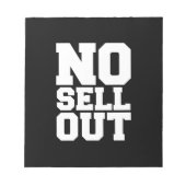 GEEN VERKOPEN NOTITIEBLOK (Voorkant)