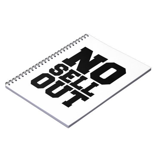 GEEN VERKOPEN NOTITIEBOEK (Linkerzijde)