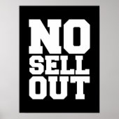 GEEN VERKOPEN POSTER (Voorkant)