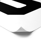 GEEN VERKOPEN POSTER (Hoek)