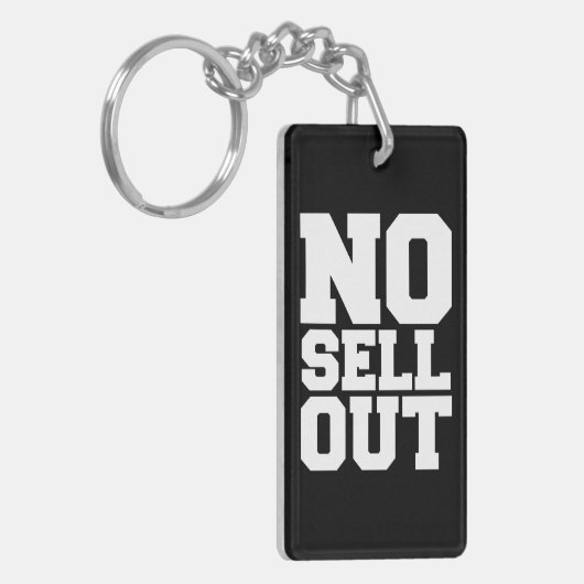 GEEN VERKOPEN SLEUTELHANGER (Voorkant Links)