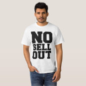 GEEN VERKOPEN T-SHIRT (Voorkant volledig)