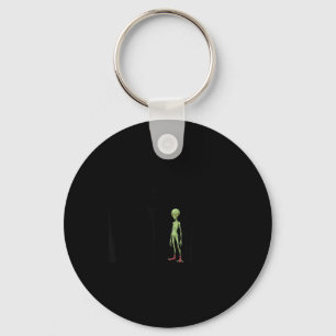 Geen verlangen om grappige minimalistische typogra sleutelhanger