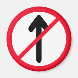 Geen vermelding rode cirkel | verkeersbord | Magne Magneet