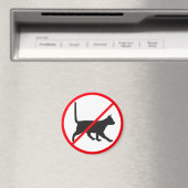 Geen vermelding voor katten! magneet (Insitu (Vaatwasser))