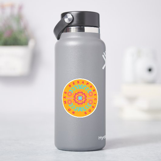 Geen Vermisten Meer (bloem) Sticker (HydroFlask)