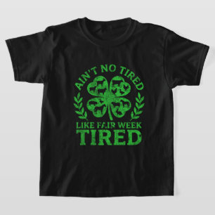 Geen Vermoeidheid Zoals Vermoeidheid Tijdens De Ja T-shirt