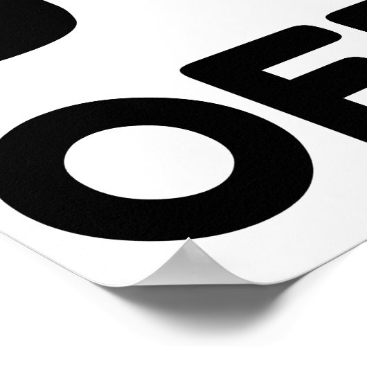 Geen verraad Basketball Poster (Hoek)