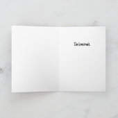 Geen verrassende Jubileum- en Valentijnsdag-kaart Bedankkaart (Binnen)