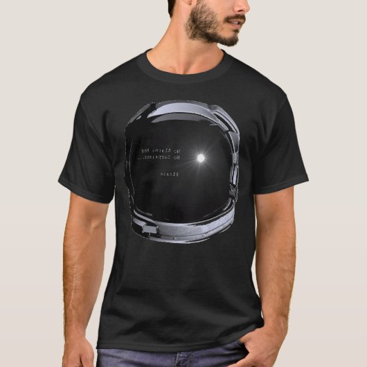 Geen verrassingen t-shirt (Voorkant)