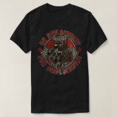 Geen vervanging voor Verplaatsingsspierwagen V8 En T-shirt (Design voorkant)