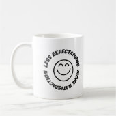 Geen verwachtingen koffiemok (Links)