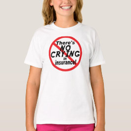 Geen verzekering t-shirt