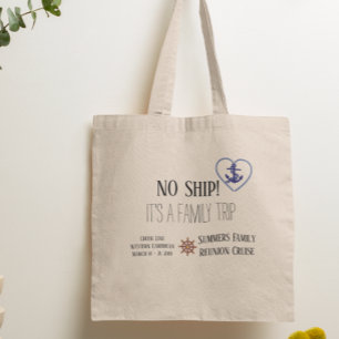 Geen verzending Het is een persoonlijke reisreis v Tote Bag