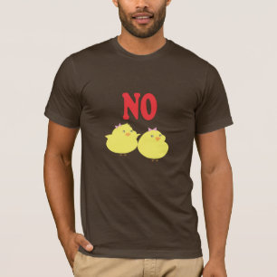 Geen vetkuikens t-shirt