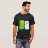 Geen vierkante borstel t-shirt (Voorkant volledig)