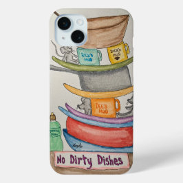 Geen vieze gerechten iPhone 15 mini hoesje