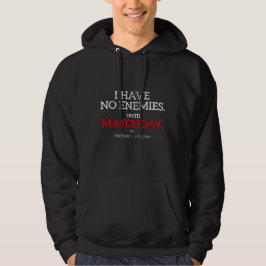 Geen Vijanden Tot de Wedstrijdgrappige Voetbaltrui Hoodie