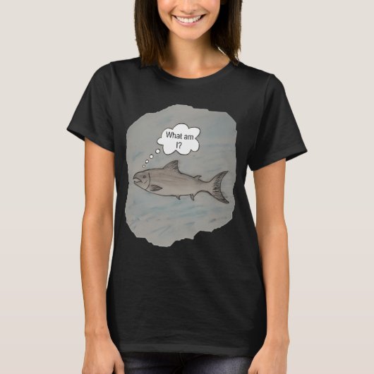 Geen Vis Als Een Vis T-shirt (Voorkant)