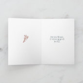 Geen vis in het Zee jubileum / liefdeskaart Kaart (Binnen)