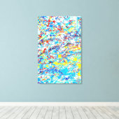 Geen Visie Vereist  Canvas Afdruk (Insitu (Houten vloer))