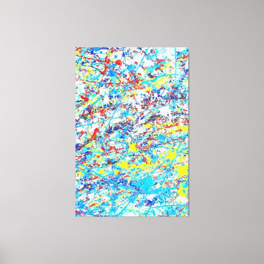 Geen Visie Vereist Canvas Afdruk (Voorkant)