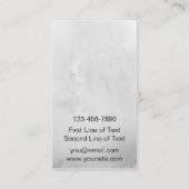 Geen Visitekaartjes met aangehechte lacrosse (Achterkant)