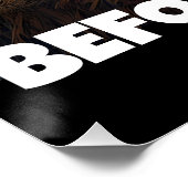 Geen vlammende Cocka-Doodle-Do Perfect Poster (Hoek)