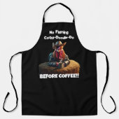 Geen vlammende Cocka-Doodle-Do Schort (Voorkant)