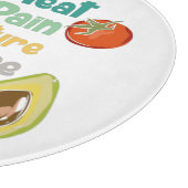 Geen vlees Geen Gezegde van de pijnboom Snijplank (Hoek)