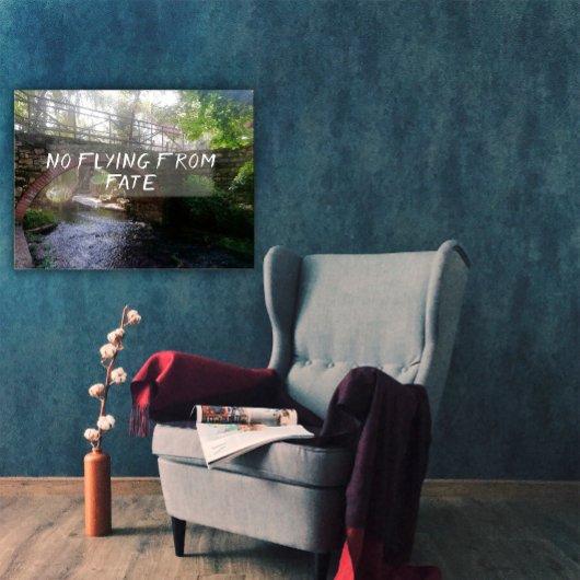 Geen vliegen van het poster van de overbruggingsro