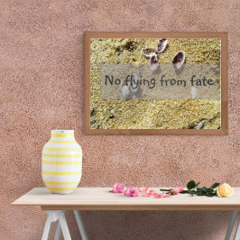 Geen vliegen vanuit de wijsheid van het gezegde po poster