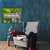 Geen vliegen vanuit de wijsheid van het lot Inspir Poster