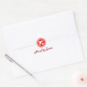 Geen vliegzone Stickers (Envelop)