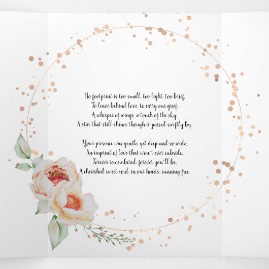 Geen voetafdruk te kleine kaart (Binnenkant midden)