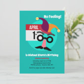 Geen vogelfeest kaart (Staand voorkant)