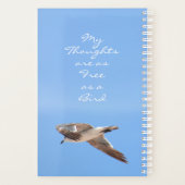 Geen vogelzeugen te hoog Vogelvrij Blauw Planner (Achterkant)