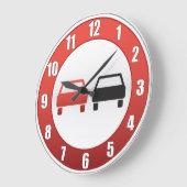 Geen voorbijgaand teken grote klok (Hoek)