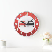 Geen voorbijgaand teken grote klok (Huis)